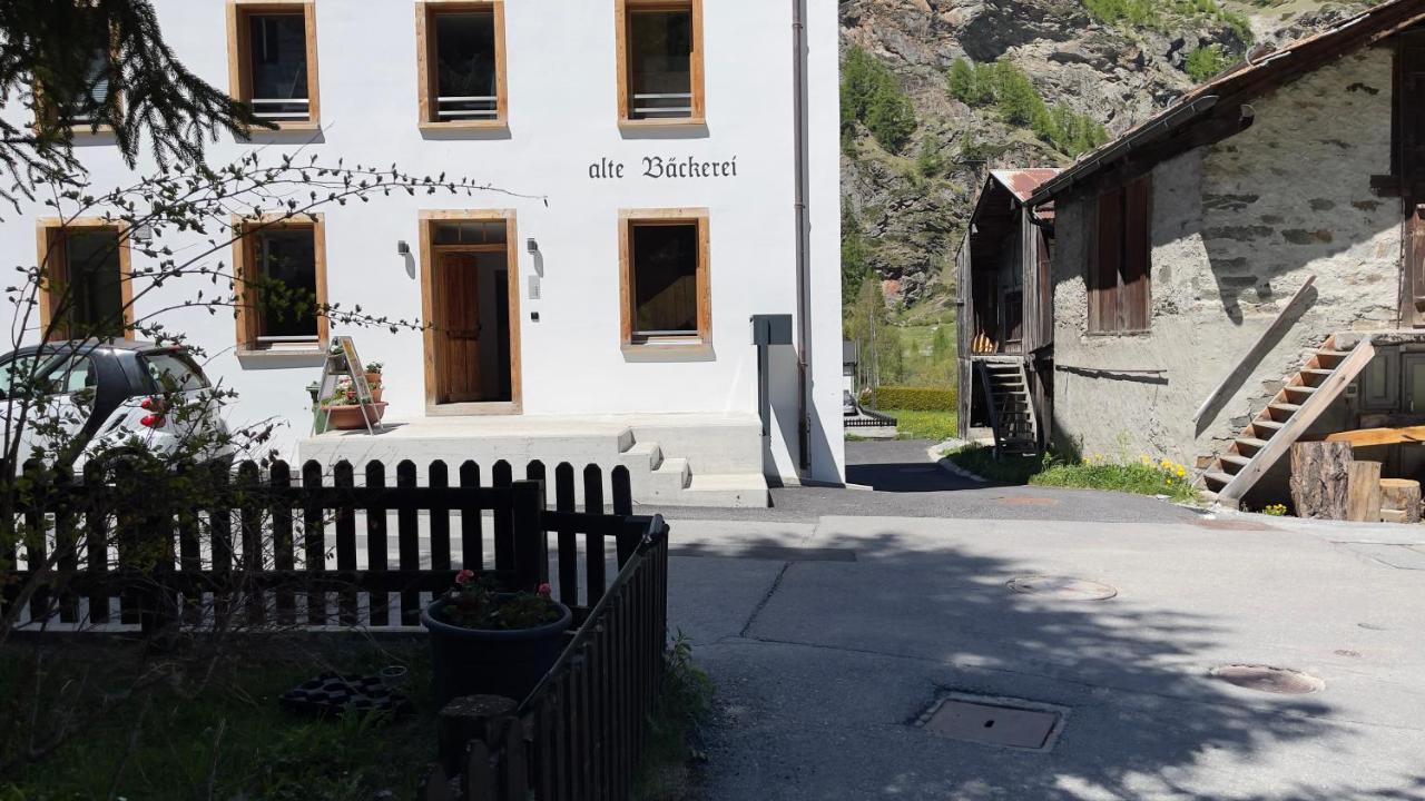 Ferienwohnungen Haus Alte Baeckerei Randa Extérieur photo
